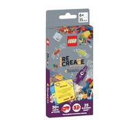 Asmodee - Lego Recreate Activity Cards - Espacio, Juego de Sociedad Oficial Lego - Juego de construcción rápido y Divertido para Toda la Familia: 15-30 min, 1-5 Jugadores, a Partir de 6 años