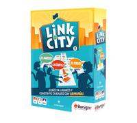 Asmodee Link City, Juego de Mesa, A Partir de 8 Años, De 2 a 6 Jugadores, 30 Minutos por Partida, Español