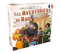 Asmodee - Los AVENTUEROS del Rail - Estados Unidos - Juego básico - Juego de Mesa y Estrategia para niños a Partir de 8 años - As de Oro - 2 a 5 Jugadores - en francés - Days of Wonder