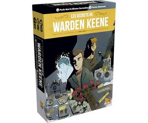 Asmodee - Los Secretos de Warden Keene - Bombyx - Juego de investigación narrativa cooperativa - Rompecabezas en un Cementerio - Desde 10 años - 1 a 4 Jugadores - 20 min - Versión Francesa