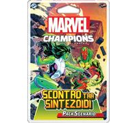 Asmodee - Marvel Champions El Juego de Cartas: Choque Entre sintetizoides, Paquete escénico, expansión de Juego de Mesa, 1-4 Jugadores, 12+ años, 30 Minutos, edición en Italiano