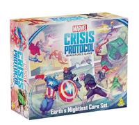 Asmodee Marvel: Crisis Protocol, Caja inicial Earth's Mightiest, villanos y héroes icónicos para batallas épicas, juego de mesa de superhéroes, a partir de 14 años, 2 jugadores, 90 minutos de tiempo