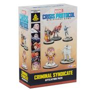 Asmodee Marvel Crisis Protocol: Criminal Syndicate Affiliation Pack, Expansión, Juego de Miniaturas, A Partir de 14 Años, para 2 Jugadores, 90 Minutos por Partida, Español/Inglés/Francés