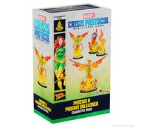 Asmodee Marvel Crisis Protocol: Phoenix & Phoenix Unleashed, Expansión de Miniaturas, A Partir de 14 Años, para 2 Jugadores, Español/Inglés/Francés