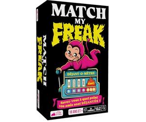 Asmodee Match My Freak Exploding Kittens - Juego de Ambiente para Adultos Divertido - Juego de Sociedad Entre Amigos - 18 años y + - 2 a 8 Jugadores - 15 min - Versión Francesa