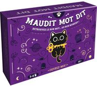 Asmodee - MAUDIT MOT DIT - Juego de Humor y acertijos - Juego de Mesa para Adultos y niños a Partir de 12 años - Risas garantizadas por la Noche - 3 a 6 Jugadores - 30 min - Versión en francés - Versión Francesa