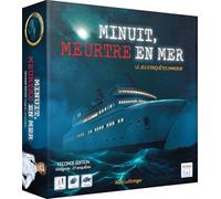 Asmodee - Medianoche, Asesinato en el mar 2nde Edición - Multiface - Juego de investigación con guión - Cooperativo o Solo - Desde 14 años - 1 a 6 Jugadores - 30 a 90 min - versión Francesa