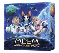 Asmodee MLEM Agencia Espacial, Juego de Mesa de Estrategia para Adultos y Familias, A Partir de 8 Años, De 2 a 5 Jugadores, 30-60 Minutos por Partida, Español
