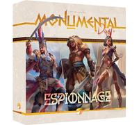 Asmodee - Monumental Duel - Espionaje - Juegos de Mesa, Juegos Infantiles y Adultos, Juego para 2 Jugadores, 10 años, versión Francesa