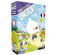 Asmodee - My Premier Unlock! Cuentos de patos, juego de escape, juego de cartas cooperativo para niños a partir de 4 años, de 1 a 4 jugadores, 15 minutos, Space Cow