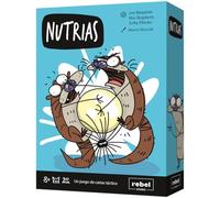 Asmodee Nutrias, Juego de Cartas táctico para 3 a 5 Jugadores, Juego de Estrategia a Partir de 8 años con partidas de Unos 20 Minutos, Divertido Juego con nutrias para Toda la Familia, español
