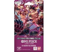 Asmodee One Piece OP-11 Booster Blister - Bandai - Puños Vivos como el Rayo - Juego de Cartas coleccionables - Whole Cake Island - A Fist of Divine Speed - Versión Francesa