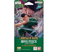 Asmodee One Piece OP-12 Booster Bandai - El legado del maestro - Juegos de mesa - Juego de cartas coleccionables JCC - Legacy of The Master - en francés