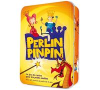 Asmodee PERLIN PINPIN - Juego de Cartas para niños a Partir de 6 años - Despierta a Las 12 Princesas - Juego de reflexión y Memoria para pequeños malignos - 2 a 5 Jugadores - 20 min - En francés