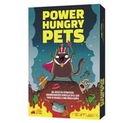 Asmodee Power Hungry Pets de Exploding Kittens, Juego de Estrategia