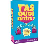 Asmodee - ¿Qué Tienes en la Cabeza? - Exploding Kittens - Juegos de Mesa - Juego de Letras y Palabras - Ambiente cooperativo o competitivo - 10 años y + - 3 Jugadores y + - 15 min - Versión Francesa