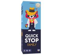Asmodee Juego de mesa Quick Stop Family – Dinámico para familia y amigos +6 años – Español