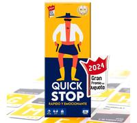 QuickStop - Juegos de Mesa para Familia y Amigos - Dinámico y Divertido - De 2 a 7 Jugadores - Gran Premio del Juguete 2024 - Regalo Original | Juego de Viaje
