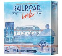 Juego de mesa railroad ink: edicion azul profundo pegi 8