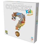 Asmodee Repos Production Concept Kids Animals, Juego de Mesa Infantil | Adivina en Grupo, A Partir de 4 Años, De 2 a 12 Jugadores, 20 Minutos por Partida, Español
