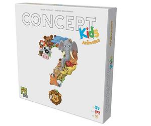 Asmodee Repos Production Concept Kids Animals, Juego de Mesa Infantil | Adivina en Grupo, A Partir de 4 Años, De 2 a 12 Jugadores, 20 Minutos por Partida, Español