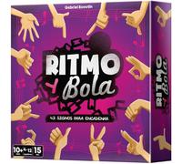 Asmodee Ritmo y Bola, Juego de Mesa de Fiesta de Ritmo y Gestos | Divertido Desafío de Memoria para Grupos Grandes, A Partir de 8 Años, 4-12 Jugadores, 15 Minutos, Español