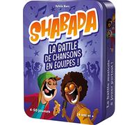 Asmodee Shabada | Battle de Canciones en Equipo - Juego de Ambiente para Noches entre Amigos o Familia - 4 a 50 Jugadores - 30 Min - Versión ES