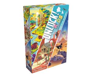 Asmodee Space Cow, Unlock! Kids: Historias del Pasado, Juego de Rompecabezas, Juego de Rompecabezas, 1-4 Jugadores, a Partir de 6 años, 20 Minutos, alemán, Multicolor, Multicolor