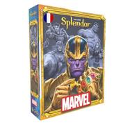 Asmodee Space Cowboys Splendor:Marvel - Juego de Mesa para Adultos y niños a Partir de 10 años - Juego de Estrategia - Reúne a Tus superhéroes Marvel - 2 a 4 Jugadores - 30 min - En francés