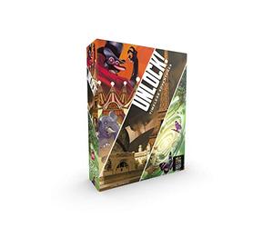 Asmodee Space Cowboys Unlock! 6 Timeless Adventures - Juego de Mesa en Italiano