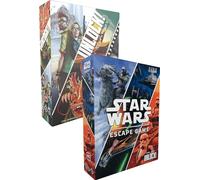Asmodee - Space Cowboys - Unlock! Bundle Epic Adventures + Star Wars UNbox Now - Juegos de Escape Game para niños y Adultos - Juegos de Cartas a Partir de 10 años - Aplicación Gratuita - Versión