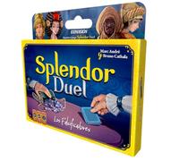 Asmodee Splendor Duel: Los Falsificadores, Expansión del Juego de Mesa de Estrategia para 2 Jugadores con Nuevas Cartas y Fichas, A Partir de 10 Años, 30 Minutos, Español