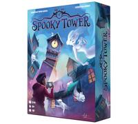 Asmodee Spooky Tower, Juego de Mesa Cooperativo de Construcción 3D