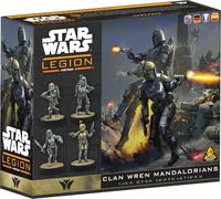 Asmodee Star Wars: Legion Clan Wren Mandalorians, Pack de Guerreros Mandalorianos con 7 Miniaturas, Fuerzas Especiales y Comandante, 14+ años, 2 Jugadores, 60-120 Min, Español, Alemán, Inglés, Francés