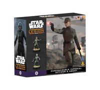 Asmodee Star Wars Legión: Customizable Imperial Officer & Agent, Expansión de Miniaturas, A Partir de 14 Años, para 2 Jugadores, 1-2 Horas por Partida, Multilingüe (Incluye español)