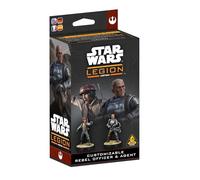 Asmodee Star Wars Legión: Customizable Rebel Officer & Agent, Expansión de Miniaturas, A Partir de 14 Años, para 2 Jugadores, 1-2 Horas por Partida, Multilingüe (Incluye español)