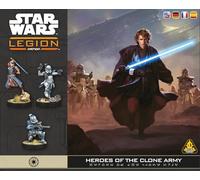 Asmodee Star Wars Legión: Heroes of The Clone Army, Expansión, Juego de Miniaturas, A Partir de 14 Años, para 2 Jugadores, 60-120 por Partida, Español/Alemán/Inglés/Francés