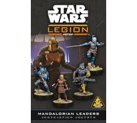 Asmodee Star Wars: Legion Mandalorian Leaders, Pack de 4 Miniaturas de Comandantes y Agentes de los Clanes de Mandalore, A Partir de 14 años, 2 Jugadores, 60-120 Min, Español, Alemán, Inglés, Francés