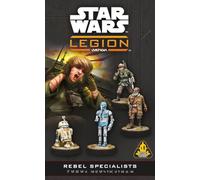 Asmodee Star Wars: Legion Rebel Specialists Personnel Expansion, Pack de 4 Miniaturas de Apoyo Táctico, A Partir de 14 años, 2 Jugadores, 60-120 Min, Español, Alemán, Inglés, Francés