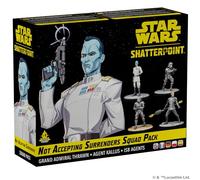 Asmodee Star Wars: Shatterpoint - Pack de Escuadra Not Accepting Surrenders | Incluye Gran Almirante Thrawn y Agentes de la OSI, Juego de Miniaturas para 2 Jugadores, 14+ Años, 90 Minutos, Español