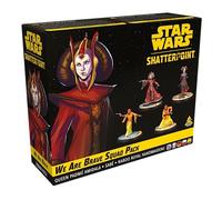 Asmodee Star Wars Shatterpoint - Pack de Escuadra We Are Brave, Incluye a Padmé Amidala, Sabé y Doncellas de la Casa Real de Naboo, Expansión de Miniaturas, 2 Jugadores, 14+ Años, Versión en Español