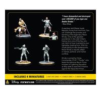 Asmodee - Star Wars: Shatterpoint - This Party's Over: Mace Windu Squad Pack Figura