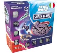 Asmodee Star Wars Super Teams, Juego de Mesa de Carreras espaciales para 2-4 Jugadores a Partir de 7 años, Juego de Cartas en Miniatura, 30 Minutos