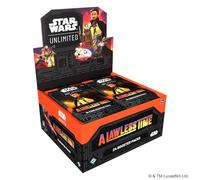 Asmodee Star Wars: Unlimited TCG A Lawless Time Booster Display - 24 Booster Packs with Rare, Foil, Leader & Token Cards, Ages 12+, 2+ Players, 20 Minute Playtime