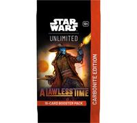 Asmodee Star Wars: Unlimited TCG A Lawless Time Carbonite Booster Pack - Premium Variant Cards & Exclusive Prestige Cards, Ages 12+, 2+ Players, 20 Minute Playtime