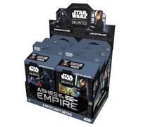 Asmodee Star Wars: Unlimited TCG Ashes of The Empire Booster Display, 24-Pack Display Box Featuring Rare, Legendary & Foil Cards, Fast-Paced Trading Card Game, Ages 12+, 2+ Players, 20 Minute