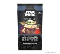 Asmodee Star Wars: Unlimited TCG Ashes of The Empire Booster Pack - Trading Card Game Expansion with Rare or Legendary Card & Foil, Battle of Endor Set, Ages 12+, 2+ Players, 20 Minute Playtime