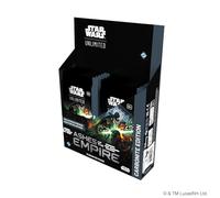 Asmodee Star Wars: Unlimited TCG Ashes of The Empire Carbonite Booster Display - 12 Premium Variant Booster Packs with Hyperspace & Prestige Cards, Ages 12+, 2+ Players, 20 Minute Playtime