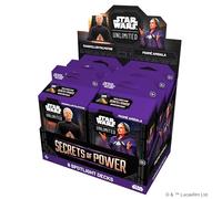 Asmodee Star Wars: Unlimited TCG Secrets of Power Spotlight Deck Display - 3 Padmé Amidala & 3 Chancellor Palpatine Pre-Built Decks, Ages 12+, 2+ Players, 20 Minute Playtime