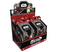 Asmodee - Star Wars Unlimited TCG: Twin Suns Deck Display - 4 Barajas multijugador Listas de 80 Cartas - Guerras de Clones - Contenido Exclusivo - 3-4 Jugadores - 12+ Años - Edición en Italiano